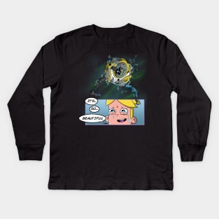 Final Space: The Death of KVN Kids Long Sleeve T-Shirt